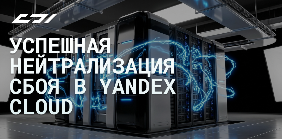 DBI помогает заказчикам восстанавливать работу систем после сбоя инфраструктуры Yandex Cloud